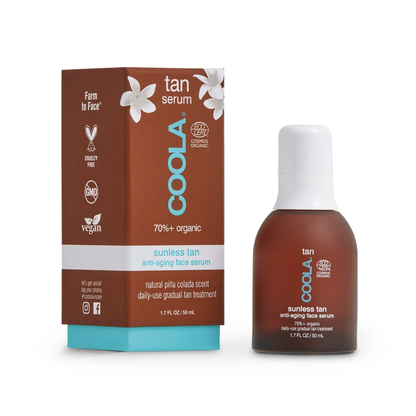 Coola Organic Sunless Tan Anti-Aging Face Serum | SKINTES