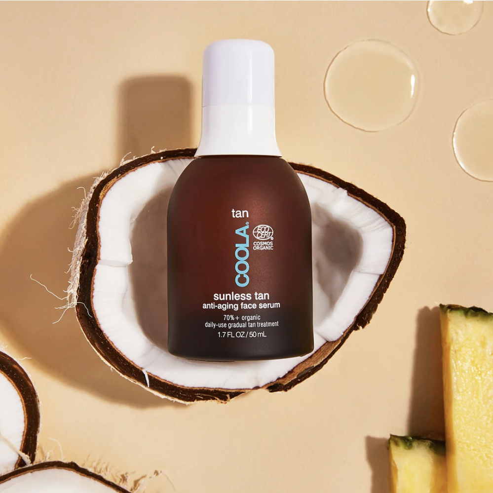 Coola Organic Sunless Tan Anti-Aging Face Serum | SKINTES